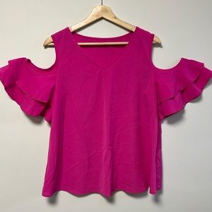 SHEIN fuscia top s xl